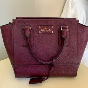 Kate Spade Medium Satchel Purse.